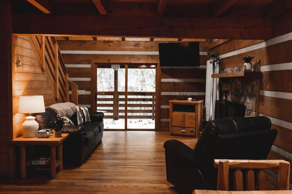 Wolf Creek Cabin At 36 North - Hot Tub Purlear Dış mekan fotoğraf